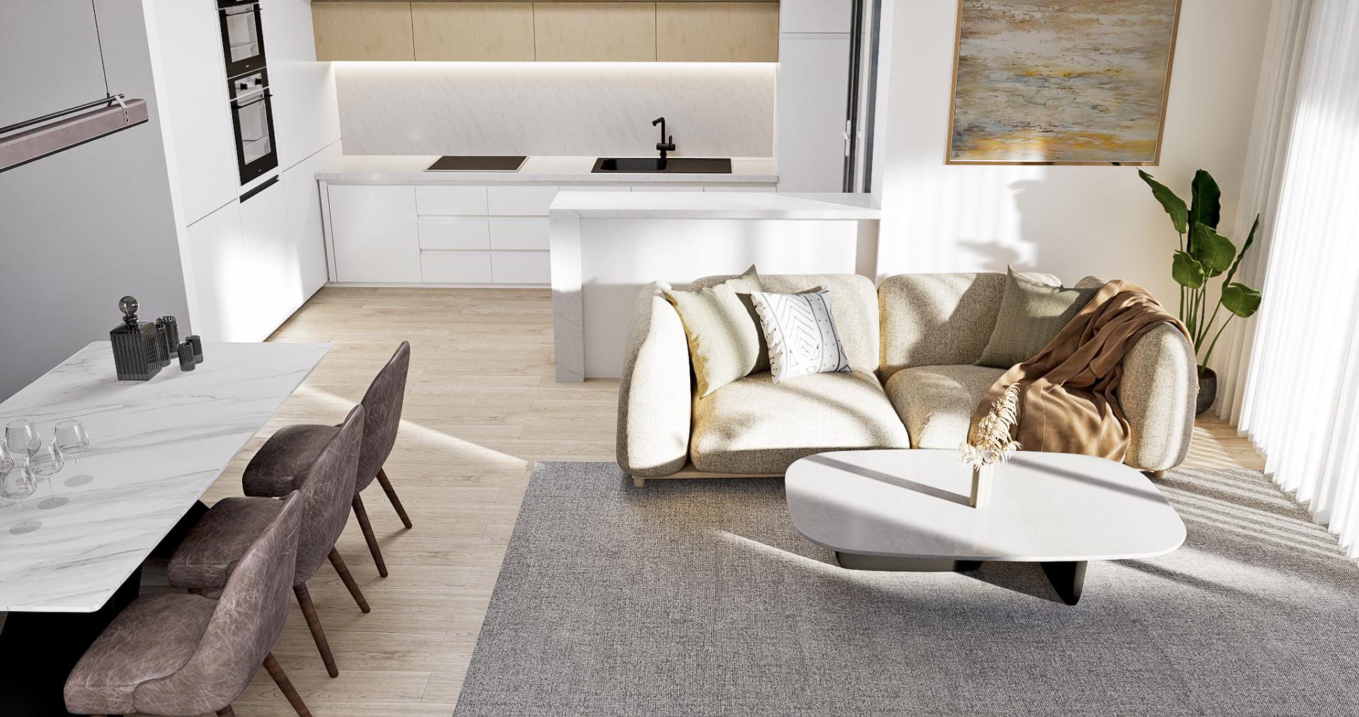 Een uniek nieuw complex in Finestrat, gelegen op de golfbaan Puig Campana - VZM Makelaar