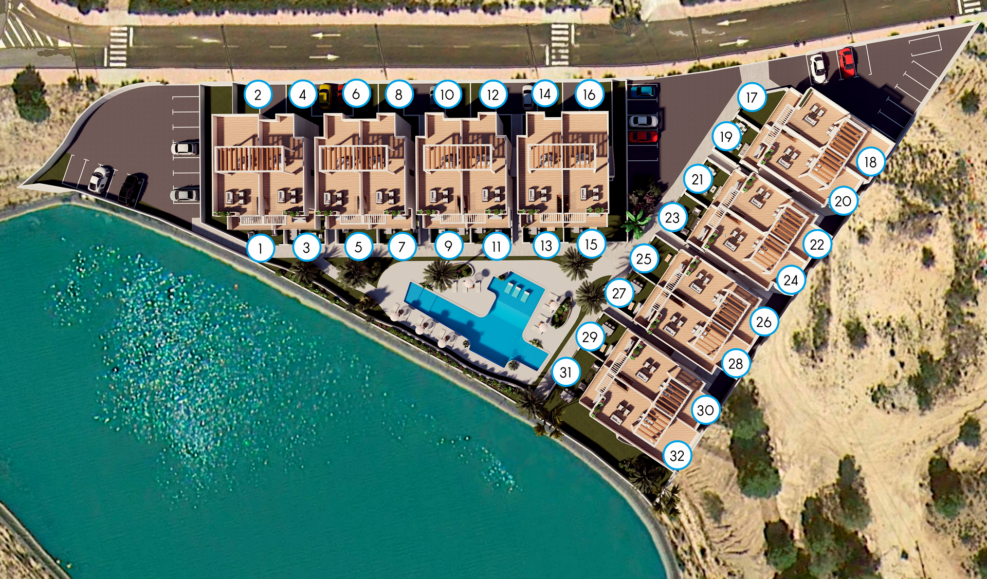 Een uniek nieuw complex in Finestrat, gelegen op de golfbaan Puig Campana - VZM Makelaar