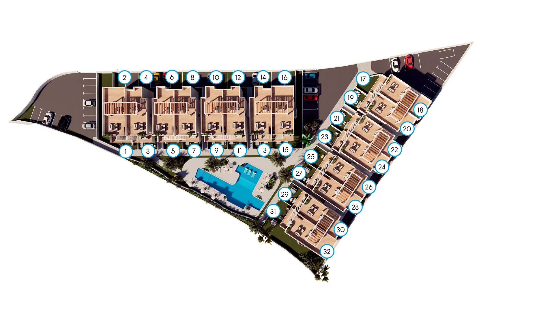 Een uniek nieuw complex in Finestrat, gelegen op de golfbaan Puig Campana - VZM Makelaar