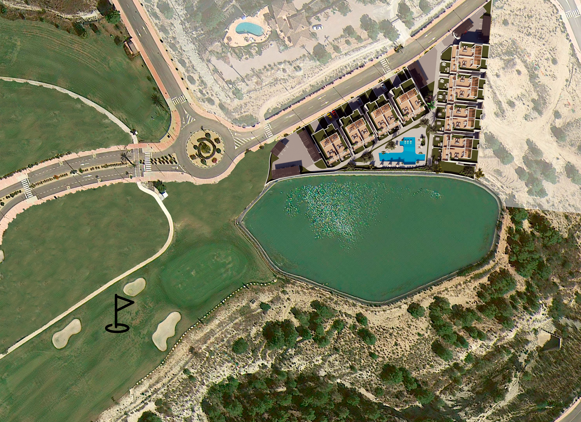 Een uniek nieuw complex in Finestrat, gelegen op de golfbaan Puig Campana - VZM Makelaar