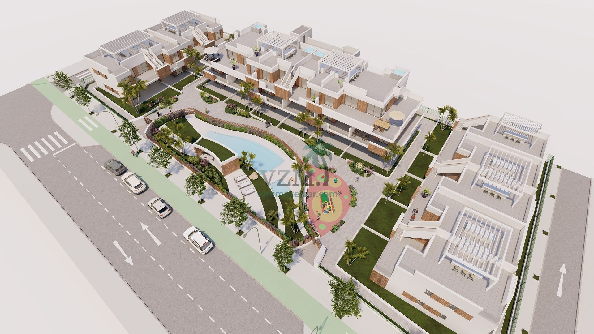 LAMAR Resort Luxury VII is een luxe ontwikkeling van 34 appartementen met 2/3 slaapkamers en 2 badkamers - VZM Makelaar