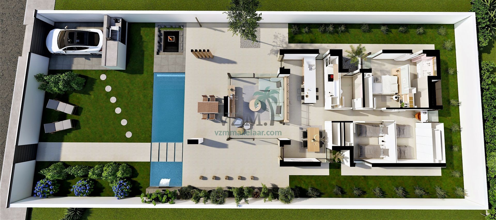 Zeer ruim opgezette vrijstaande villa's in San Fulgencio - VZM Makelaar