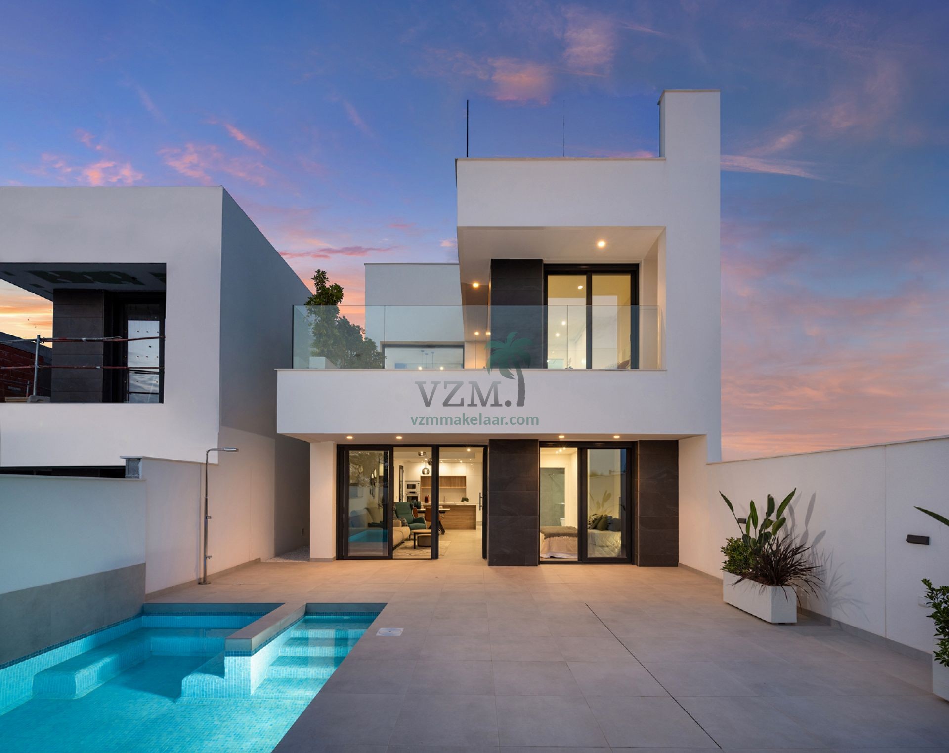 Prachtig afgewerkte vrijstaande villa's met privé zwembad - VZM Makelaar