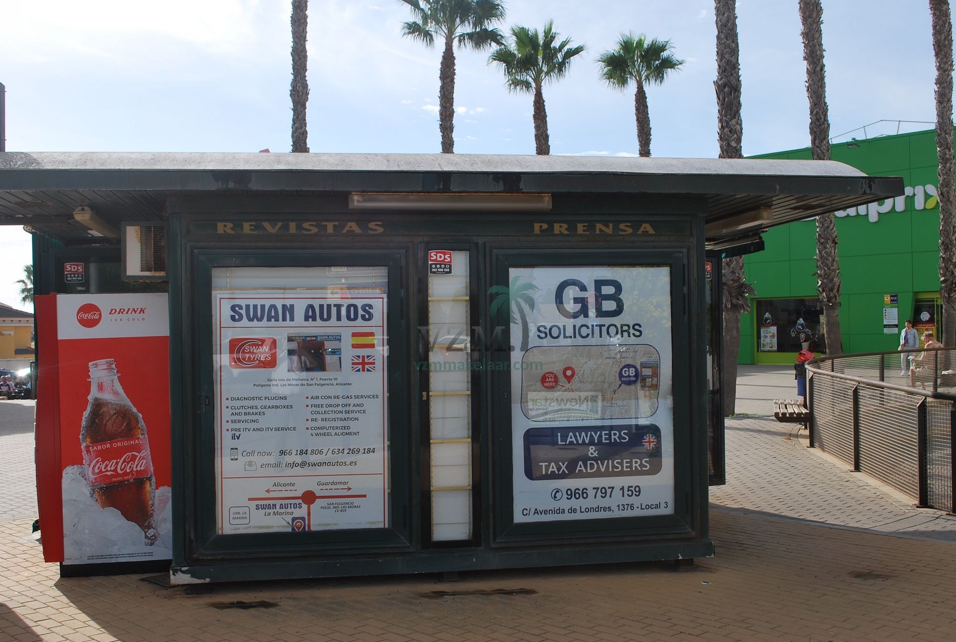 Kiosk, loterijen en staatsposten, Gemengd kantoor - VZM Makelaar