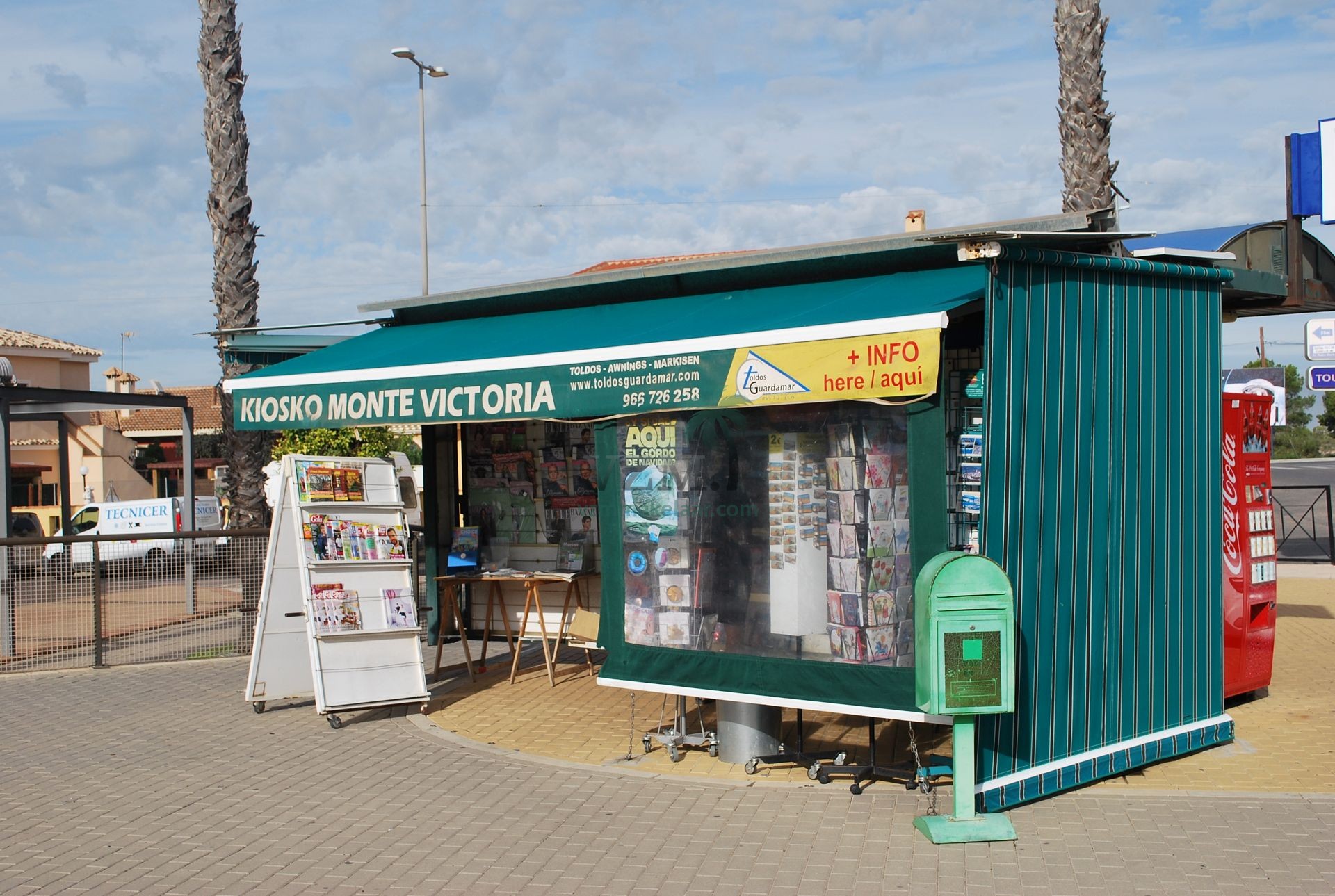 Kiosk, loterijen en staatsposten, Gemengd kantoor - VZM Makelaar