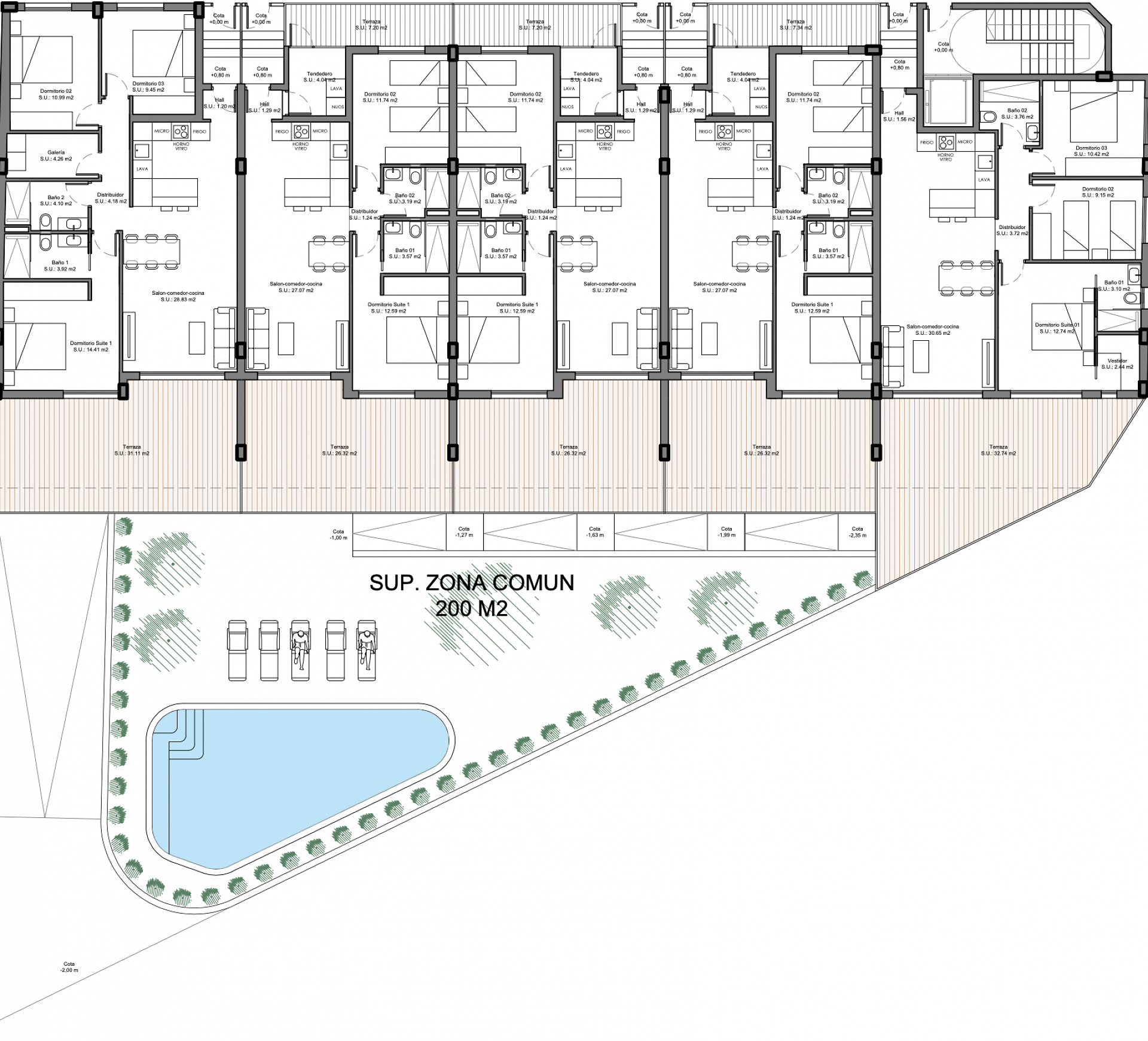 Heel mooi appartementencomplex in Benijofar - VZM Makelaar