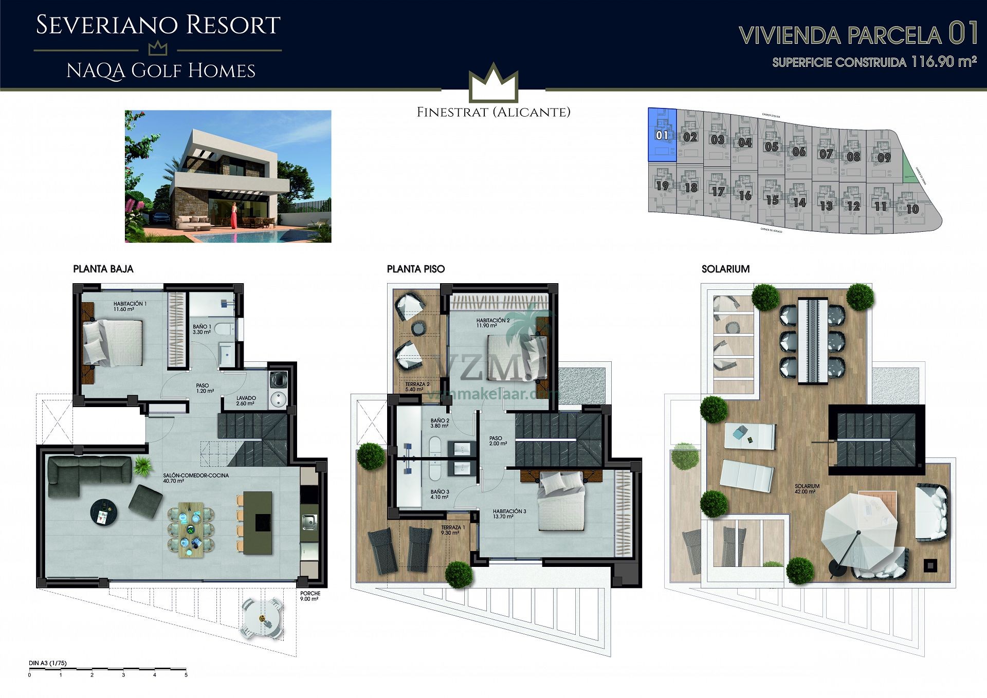 Gloednieuw project van 19 exclusieve villa's op grote percelen - VZM Makelaar