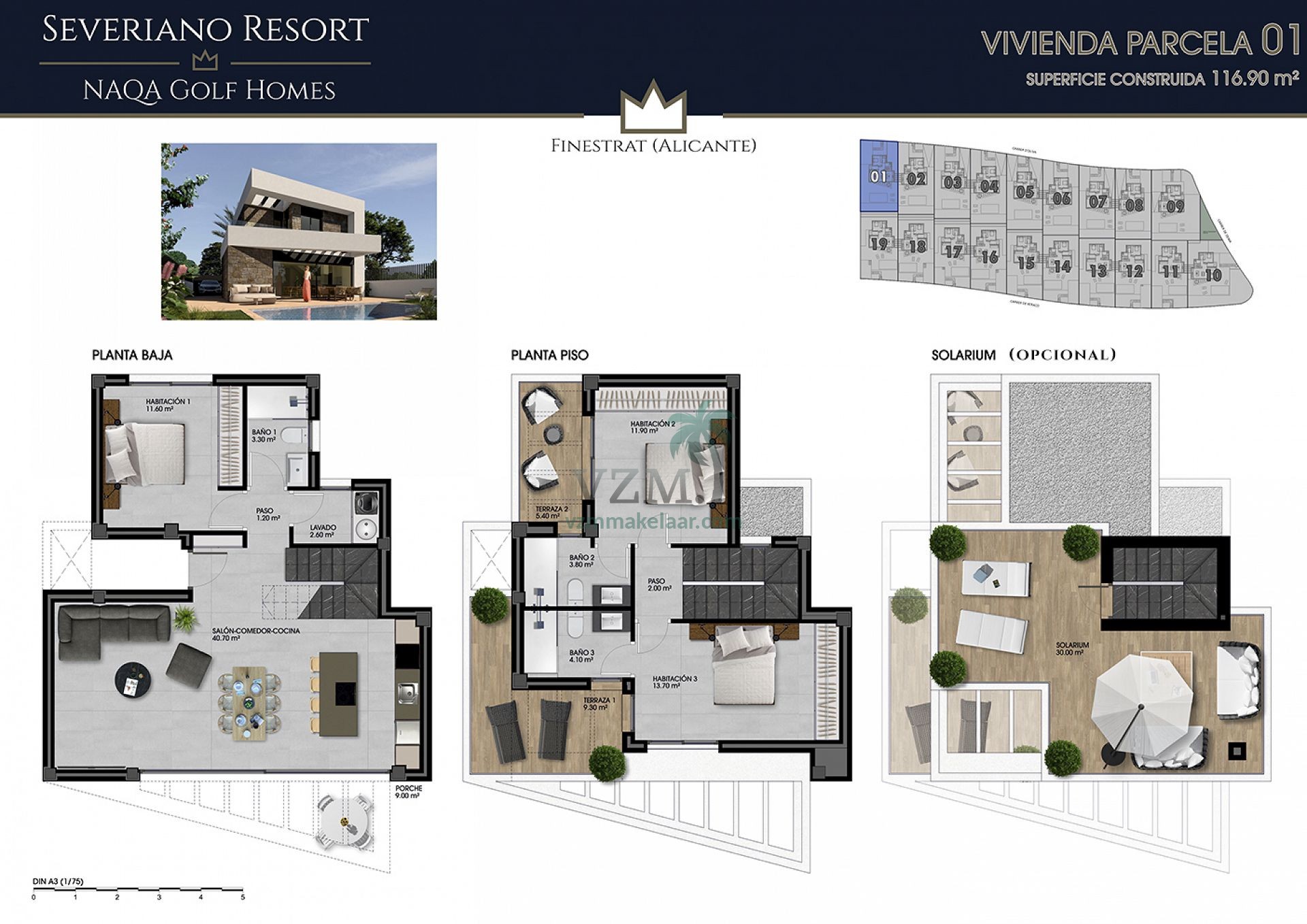 Gloednieuw project van 19 exclusieve villa's op grote percelen - VZM Makelaar